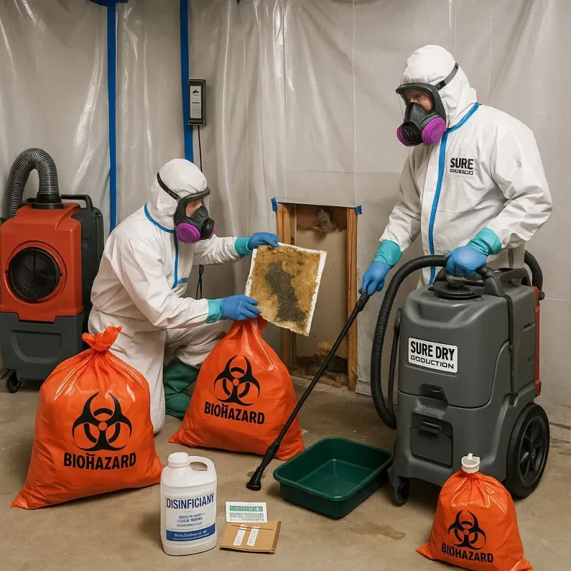 Contaminated Water Handling Protocols process in Mount Carmel, TN