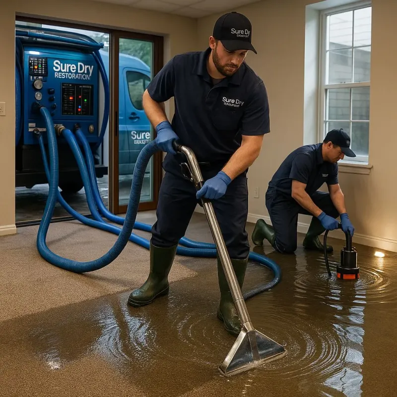 Water Extraction and Removal process in Mount Carmel, TN